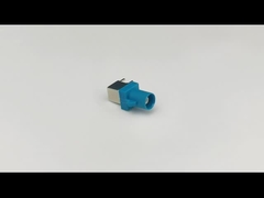 Z Code FAKRA PCB Connector Through Hole Right Angle Plug 50 Ohm