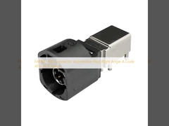 FAKRA HSD Connector Automotive Plug Right Angle A Code 4Pin PCB Mount