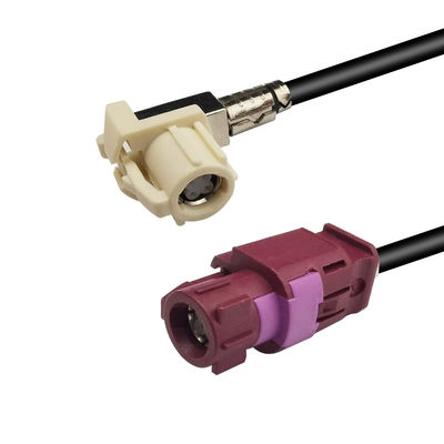 4 Pins Housing Jack HSD Automotive Harness , Practical HSD Female To Female Cable