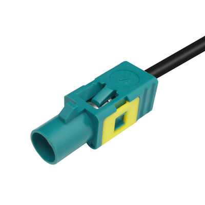 Portable Straight FAKRA Cable Connector For Automotive GPS Antennas