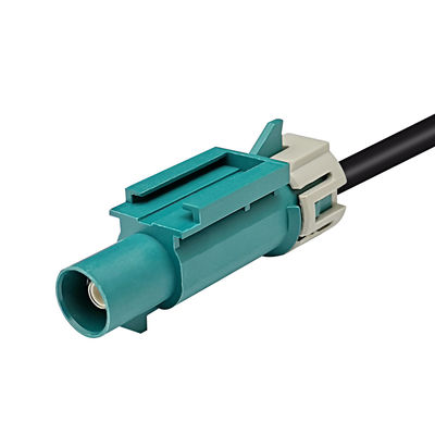Portable Straight FAKRA Cable Connector For Automotive GPS Antennas