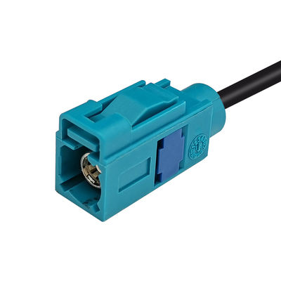 Portable Straight FAKRA Cable Connector For Automotive GPS Antennas