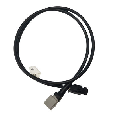 Black Dashboard HSD Cable Assemblies , A Code 4 Pin HSD USB Interface Cable