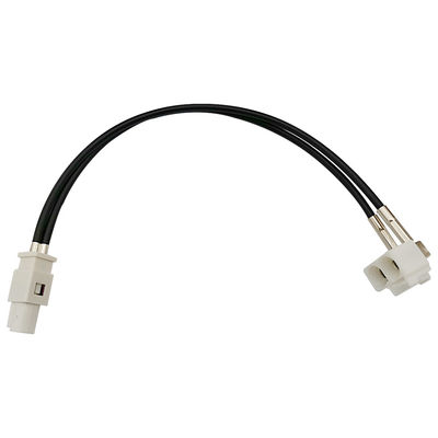 B Code 2 In 1 FAKRA Pigtail Cable , Stable FAKRA Radio Antenna Adapter Cable