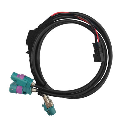 Automotive 4 Pin HSD LVDS Cable , Z Code HSD Connector Cable