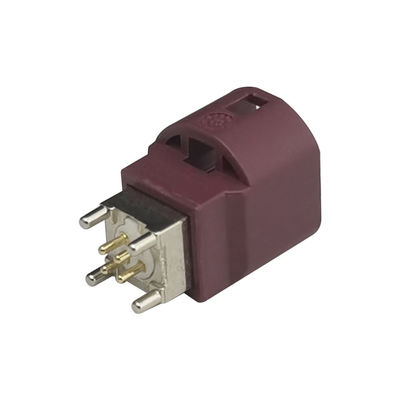 FAKRA HSD LVDS 4Pin PCB/Panel Mount Connector OEM&ODM Accept