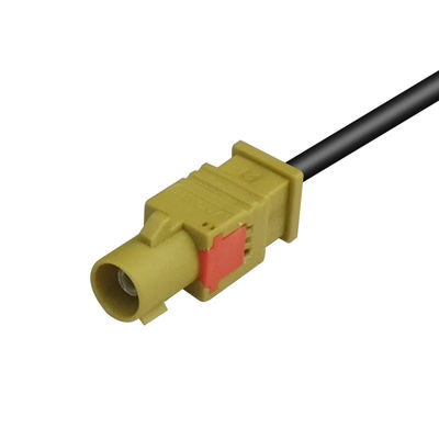 FAKRA Cable Connector For Radio Antenna Connections In Vehicles