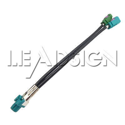 Automotive HSD LVDS 2 In 1 Cable HSD Harness Car Antenna Cable