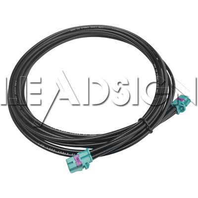 Automotive MINI FAKRA Coaxial Cable 4 Pin Z Code Car Radio Antenna Connection