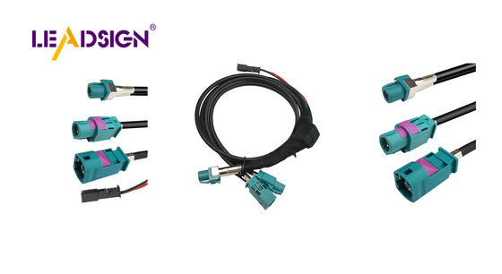 Automotive HSD LVDS Cable - Z Code Waterblue for In-Vehicle Systems
