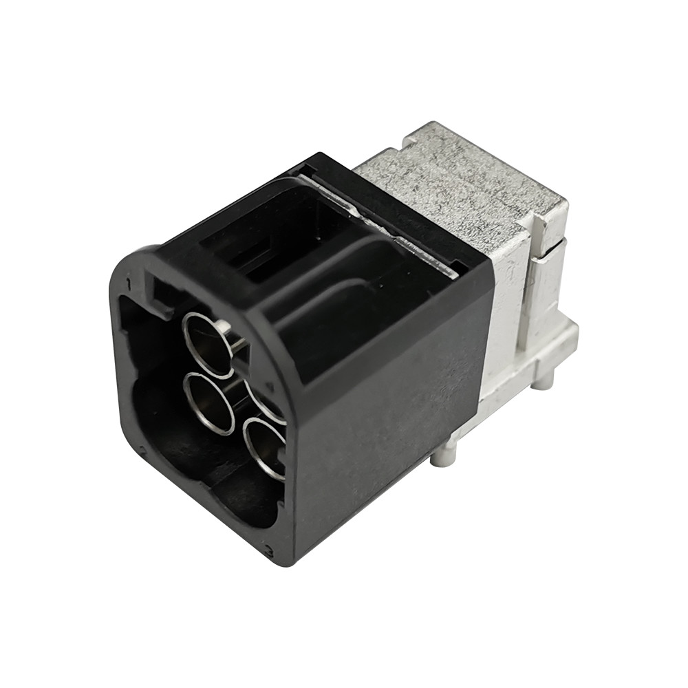 Right Angle 4 Pin Mini FAKRA Connector PCB Mount Multi Color