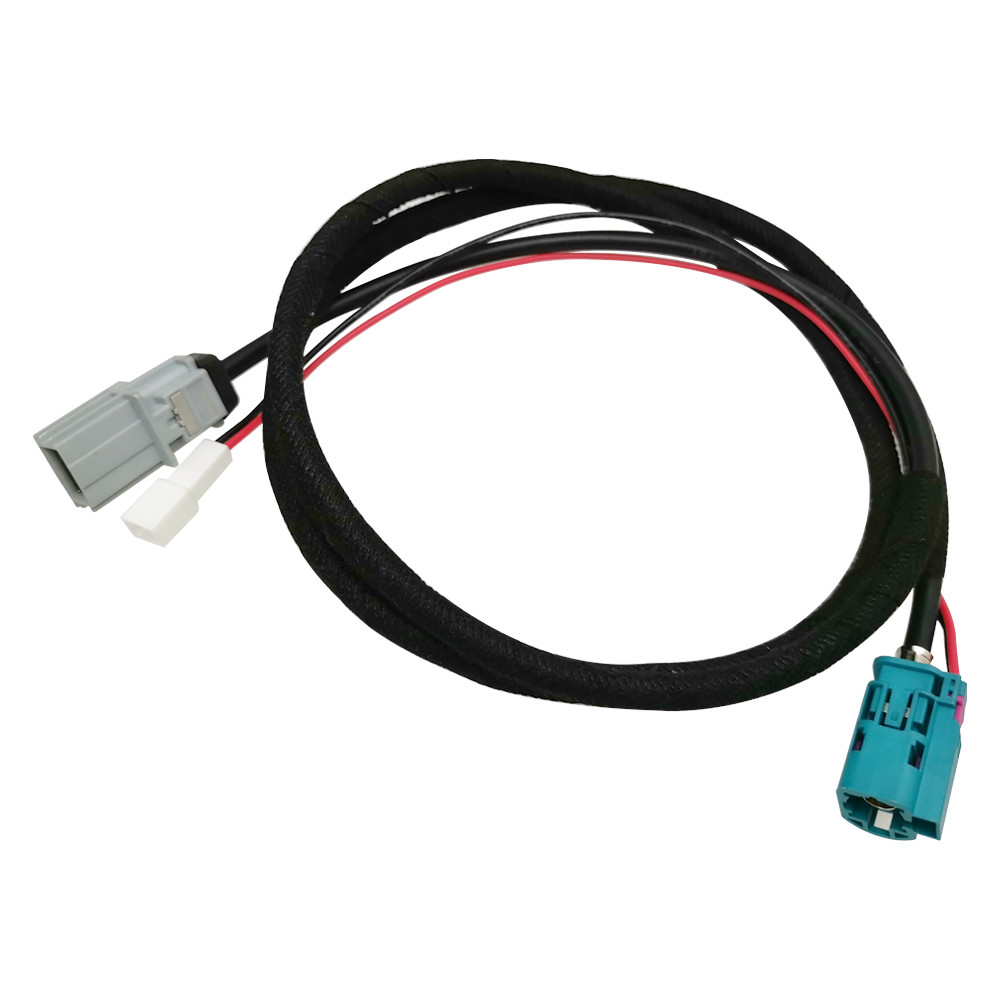 Automotive HSD LVDS Cable 4+2 Z Code Connector To 6 PIN HD Transmission