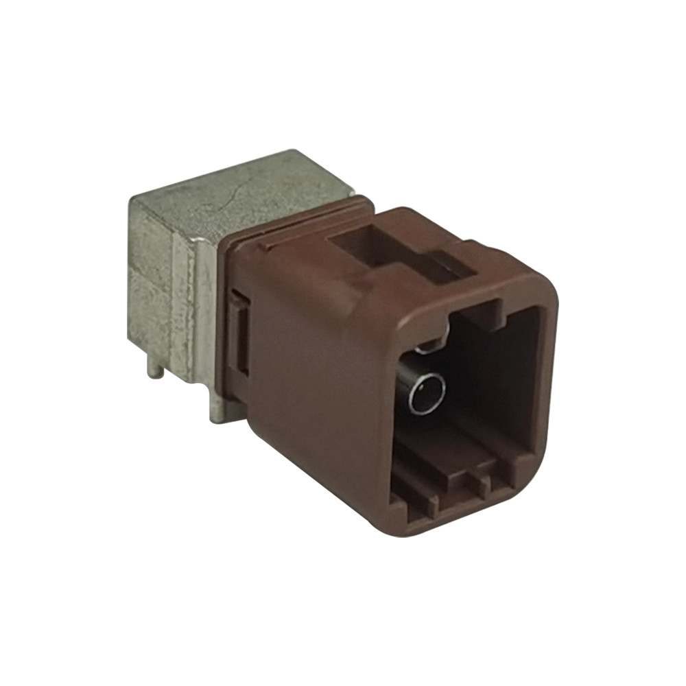 High Speed Fakra Mini Connector F Code Right Angle Type for Automotive