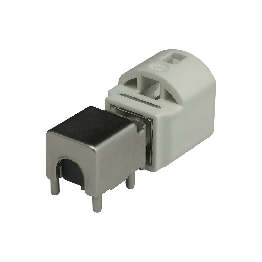 FAKRA HSD Connector White Color BCode PCB/Panel Mount Connector