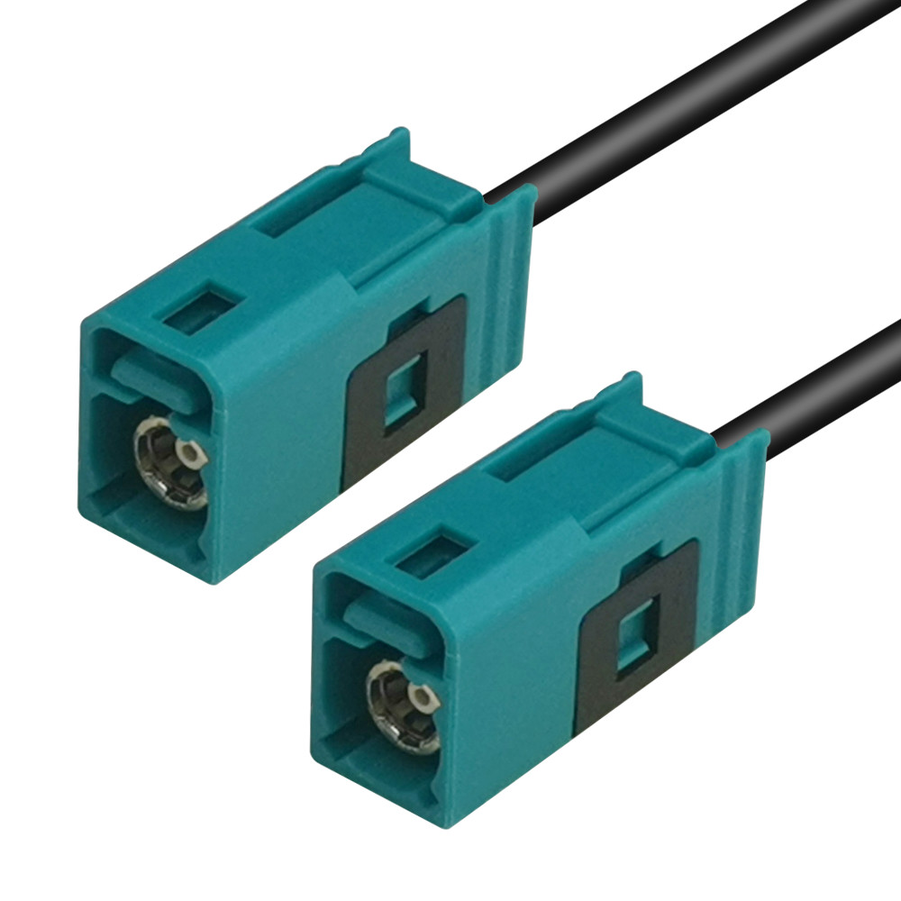 FAKRA Cable Connector Straight Type Enhance Parking Camera Systems