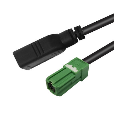 OEM Audio Waterproof HDMI Cable To USB Adapter Cable For Automotive