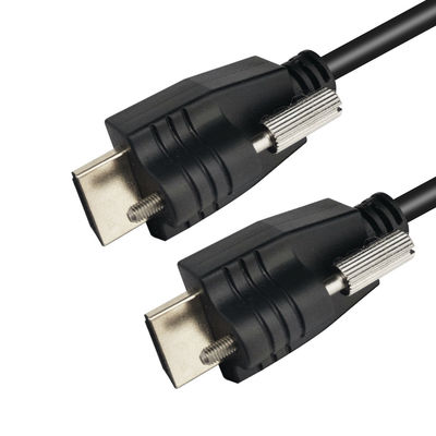 Male To Male 19 Pin Waterproof HDMI Cable Stable For Media Player