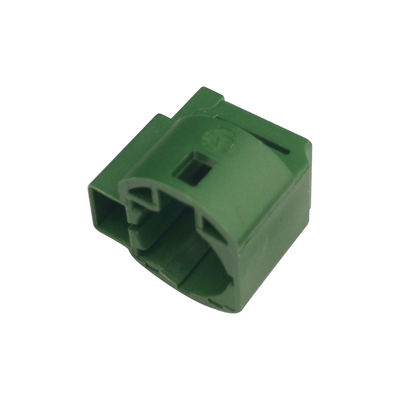 Right Angle FAKRA HSD Connector Green E Code 4+2pin For Car Navigation